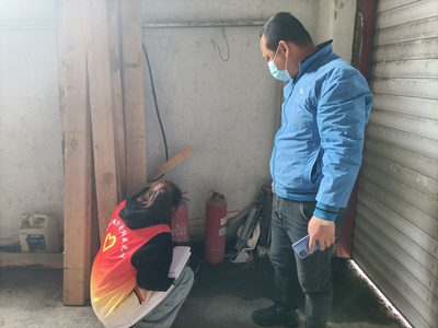 旗苑社區 安全檢查不松懈，隱患排查不停歇，守護木材加工行業安全